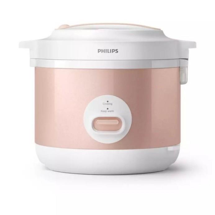 Gambar RICE COOKER PHILIPS HD 3003 Kapasitas 1.8 Liter - PINK dari TOKO JAWA ELECTRIK undefined Tokopedia