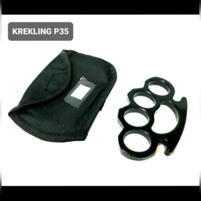 Gambar Benekel knuckle krekling besi p35 hitam dari Cahayalighter undefined Tokopedia
