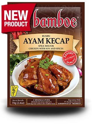 Gambar Bamboe bumbu dapur instan halal all varian empal ayam kecap tongseng tahu campur kuah bakso - BMB EMPAL dari Momoto Food Supplier undefined 4 Tokopedia