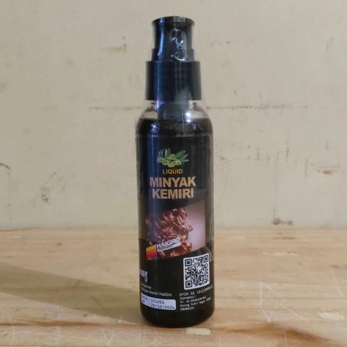 Gambar Minyak Kemiri Liquid Menghitamkan menebalkan rambut tebal sehat hitam - Minyak Haigro dari abdullah shop58 undefined Tokopedia