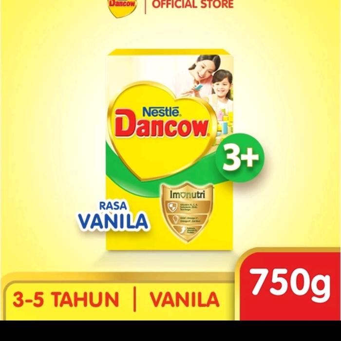 Gambar Nestle Dancow 3+ dengan Nutritods Susu Pertumbuhan Rasa Vanila 3-5 Th dari afizhara store undefined Tokopedia