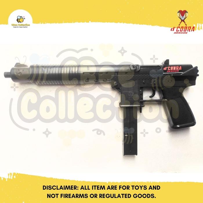 Gambar Mainan Airsoft Tec 9 dCobra Tec9 - Hitam, Packing Standar dari CBee Collection2 undefined Tokopedia