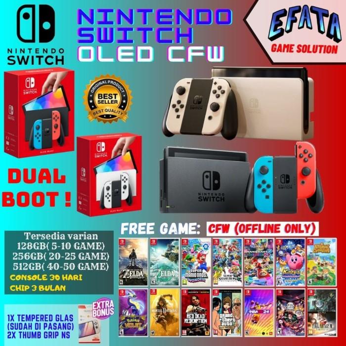 Jual NINTENDO SWITCH LITE V2 OLED FREE GAMES - OLED CFW, 128GB - Kota Bandung - Efata Games ...