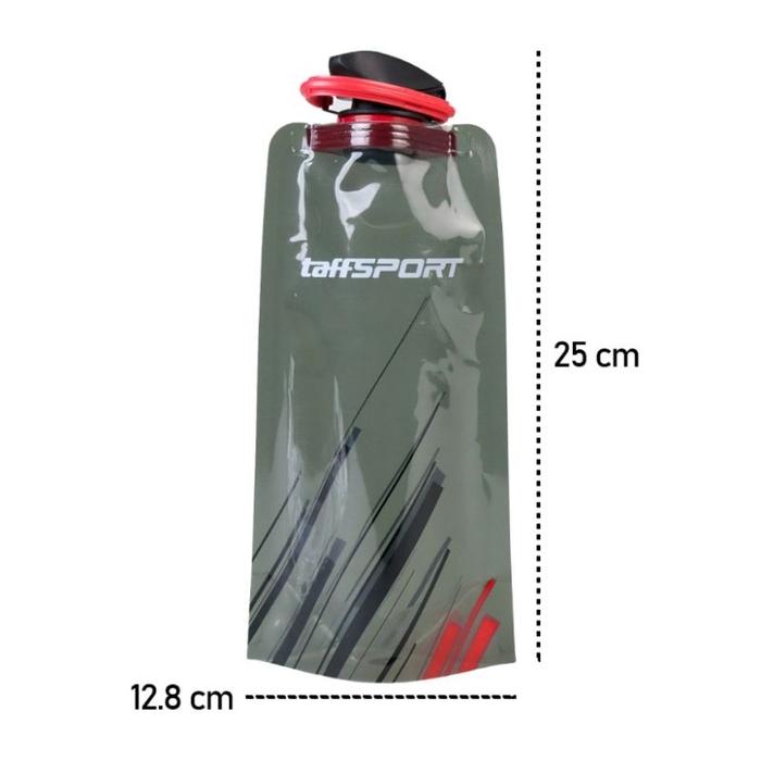 Gambar Foldable Water Bottle Outdoor - Botol Minum Lipat Olahraga Camping BPA Free - Hitam dari Camp Out undefined Tokopedia