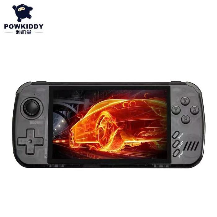 Gambar POWKIDDY X39 Pro Retro Video Game console Support HDMI Wired joystik - Clear Black, 64GB dari HeLo Official Store undefined Tokopedia