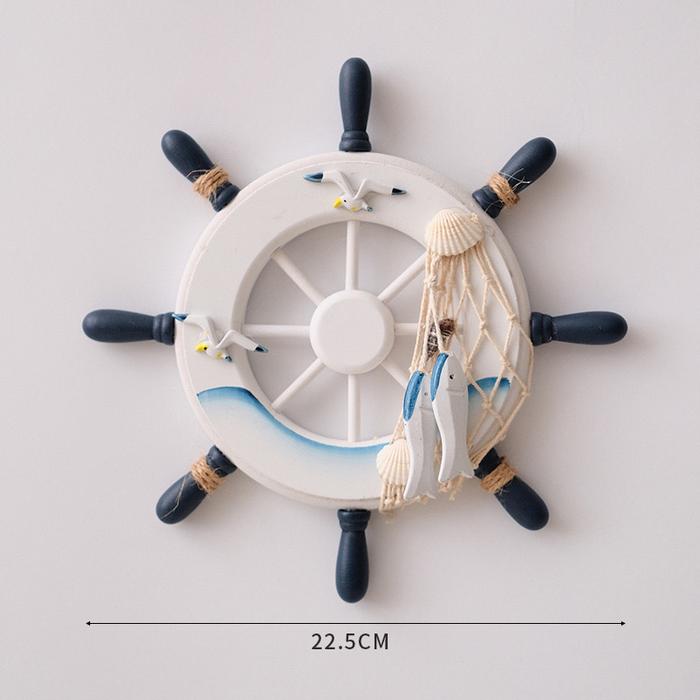 Gambar Marine Steering Wheel Kemudi Kapal Dekorasi Home Decor Laut Pajangan - B dari Haver Home undefined Tokopedia