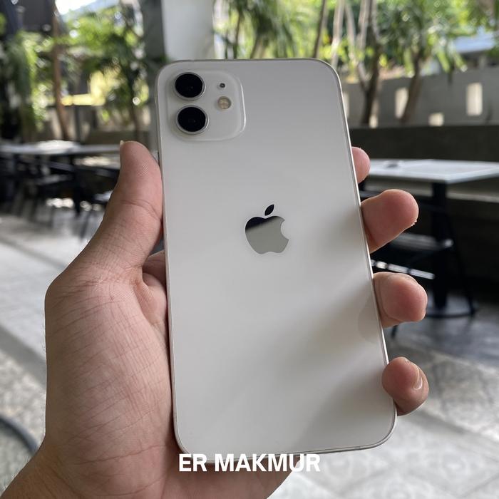 Gambar iPhone 12 128GB White Second Mulus All Operator Imei Bea Cukai dari ER Makmur undefined Tokopedia