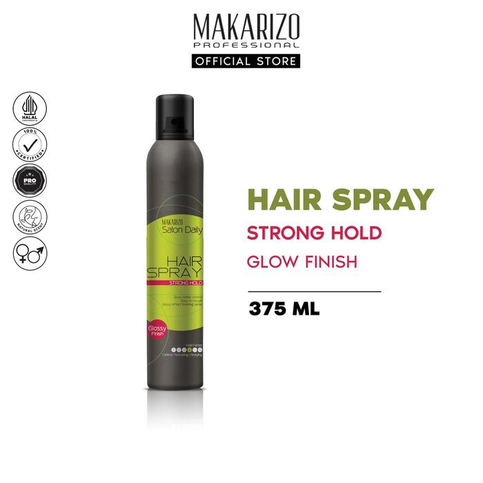 Gambar Makarizo Salon Daily Hair Spray 375ml - Styling Rambut - Strong dari @SMsalonsupplier undefined Tokopedia