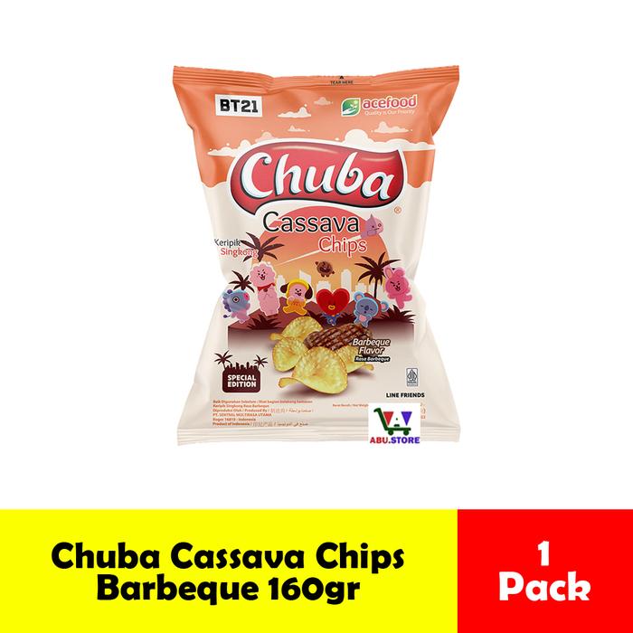 Gambar Chuba Cassava Chips (kripik singkong )barbeque/balado - bbq dari abu.store undefined Tokopedia