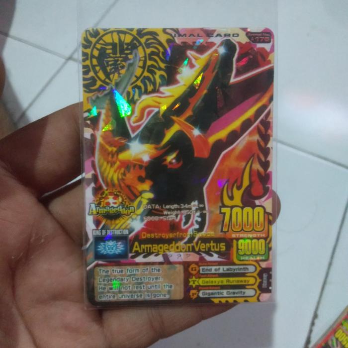 Gambar kartu animal kaiser armagedon vertus dari koleksian pribadi_NEW undefined Tokopedia