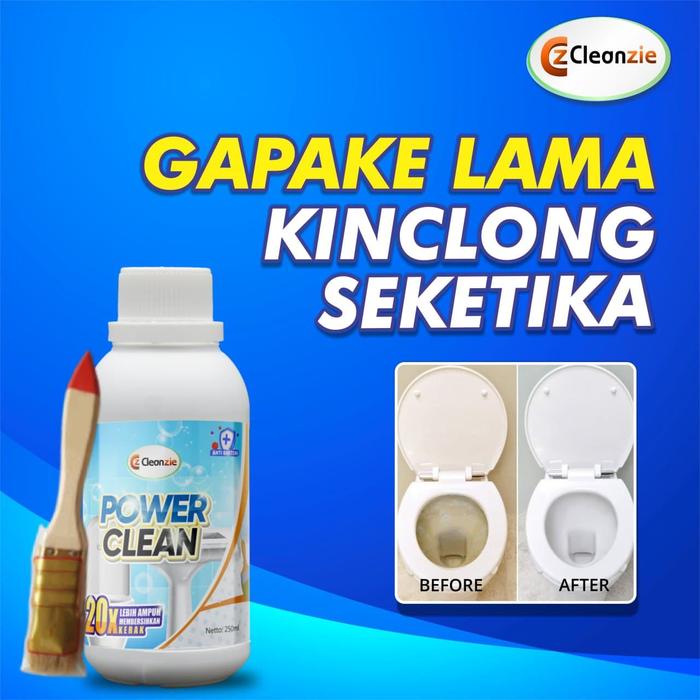 Gambar Cleanzie Power Clean Pembersih Keramik WC Dinding Kamar Mandi Menahun - Cleanzie 250 ml dari Toko Tubuh Sehat Online undefined Tokopedia