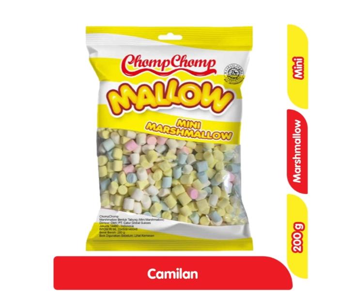 Gambar Chomp-chomp marshmallow mini / marshmallow plain 200 gr - Marshmalow Mini dari Ebony Olshop undefined Tokopedia