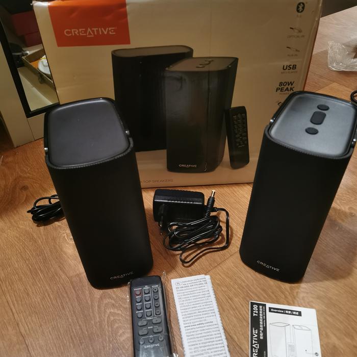 Jual Creative T100 2.0 Compact Hi-Fi Desktop Speakers - Kota Tanjung ...