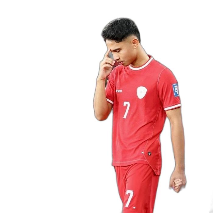 Gambar Marselino #7 Timnas Indonesia Home Jersey 2024 PI Original Authentic Player Issue Erspo Erigo Sport Football Shirt Kit National Team Tim Nasional Baju Bola Baru Asli Brand New with Tag BNWT - XS dari Toffline undefined Tokopedia