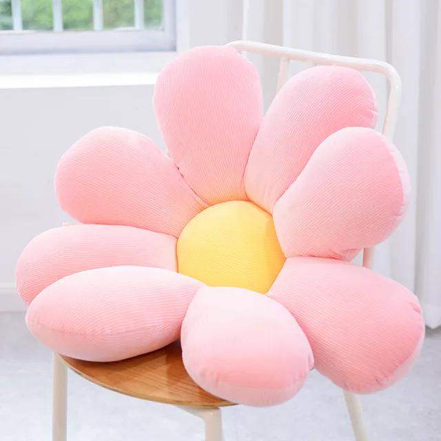 Gambar Boneka Bantal Bunga Daisy Warna Warni Bantal Tidur Sofa Lembut Size 30 Cm - Pink 30 cm dari Boneka Nisa undefined Tokopedia