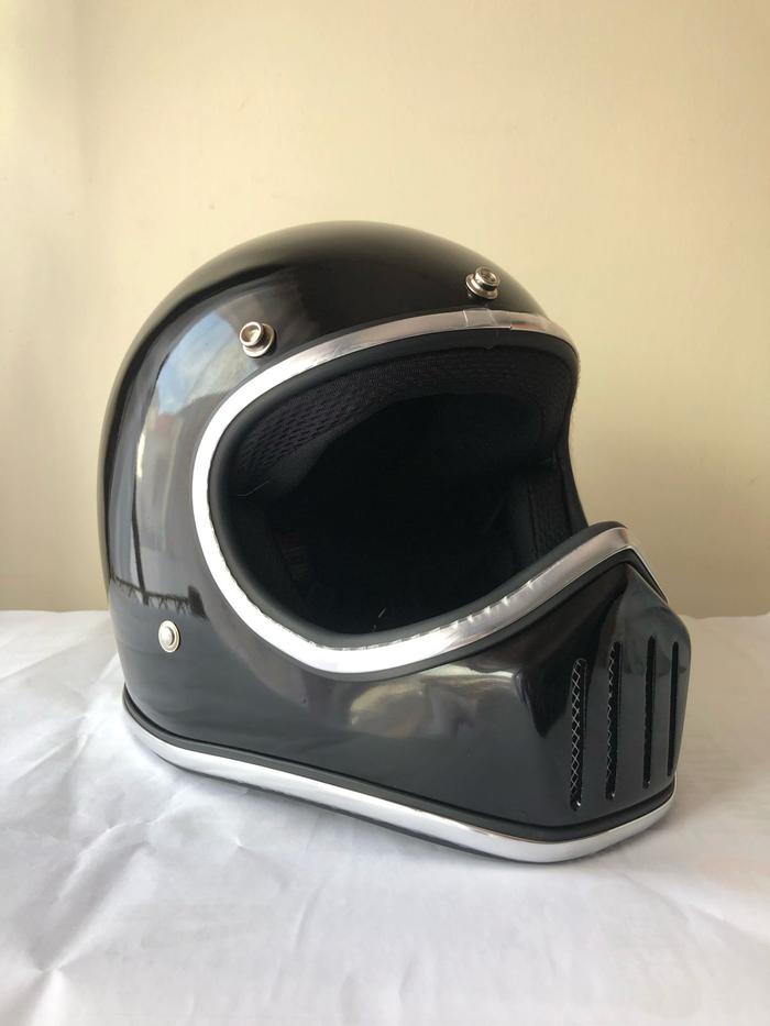 Helm Cakil Retro Helm Retro Full Face Custom Jual HELM CAKIL