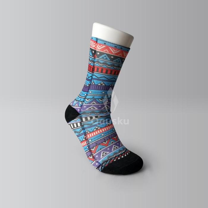 Gambar Kaos Kaki Fullprint Terri Quality PREMIUM (BEBAS PILIH) - F14 dari kkausku undefined Tokopedia