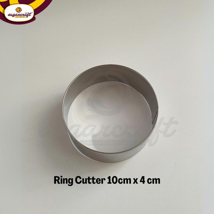 Gambar Cetakan crombolini cronigiri ring cutter bulat segitiga cetakan kue - Bulat 10cm T4cm dari Sugarcraft ID_NEW undefined Tokopedia