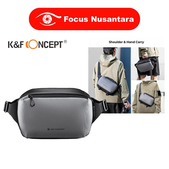 Promo K&F Concept Alpha Sling Bag Camera 10L Shoulder Bag Tas