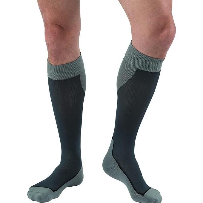 Gambar Jobst Sport Knee High 1520 Mmhg Compression Socks BlackGrey Small dari Kompak Market undefined Tokopedia
