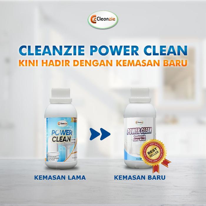 Gambar Cleanzie Power Clean Pembersih Keramik Kuas dan WC Karat Kerak Murah - Cleanzie 250ml dari Toko Tubuh Sehat Online undefined Tokopedia