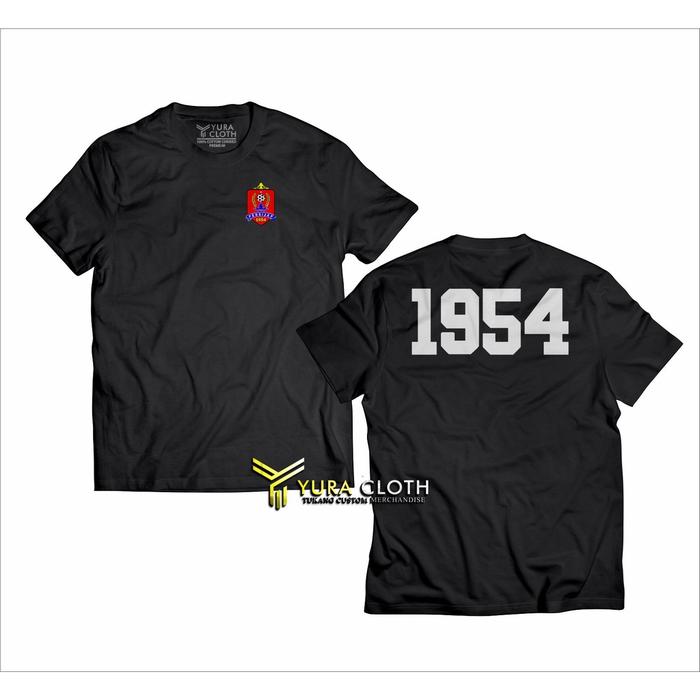 Gambar Kaos Pria Distro PERSIJAP JEPARA 1954 - Hitam, S dari YURA CLOTH undefined Tokopedia