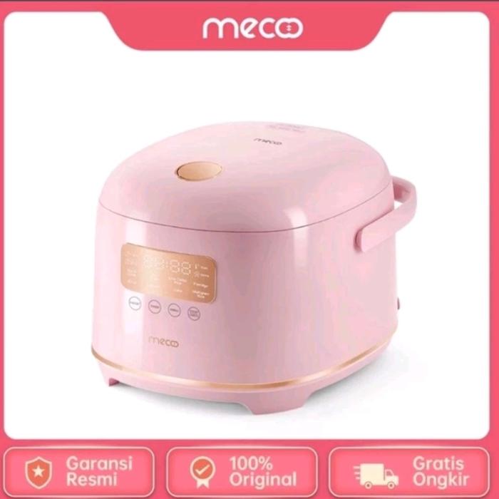 Gambar Mecoo Rice Cooker Digital 5L 1.8L - Low Carbo Rice Cooker_Less Sugar - Merah Muda dari kidsneedshop undefined Tokopedia