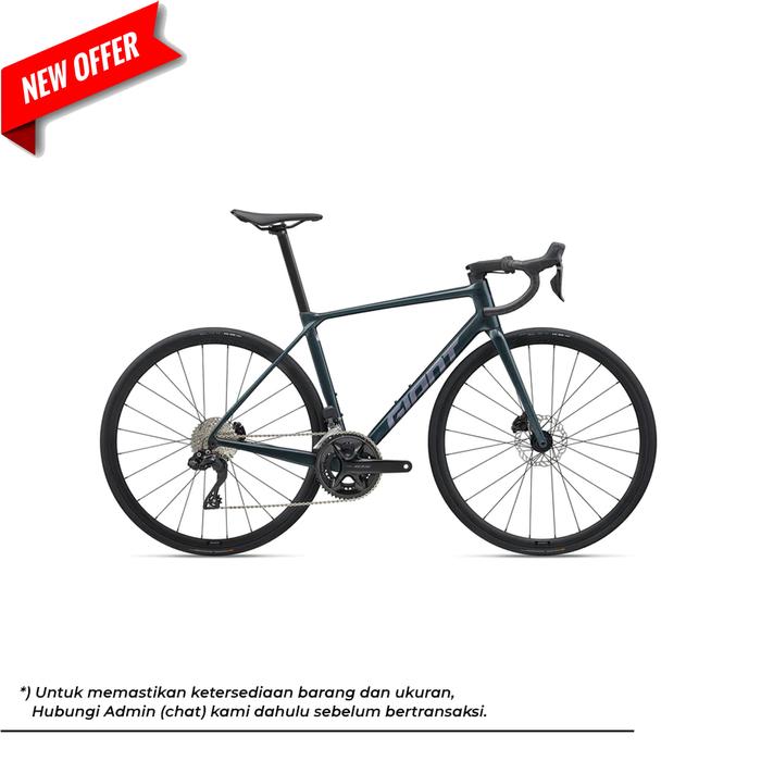 Sepeda Road Bike GIANT TCR Advanced (10Th Gen) Asphalt Green XS di Gun2  Bike Tokopedia