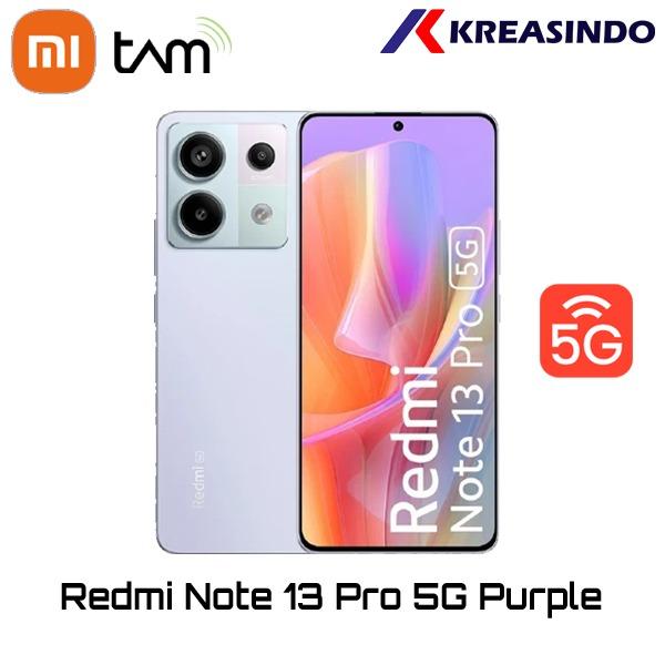 Gambar XIAOMI REDMI NOTE 13 PRO 13PRO 4G 5G 8/256 12/512Ram 8GB 12GB Internal 256GB 512GB Garansi Resmi - 5G 12/512 PURPL dari Kreasindo Online undefined Tokopedia