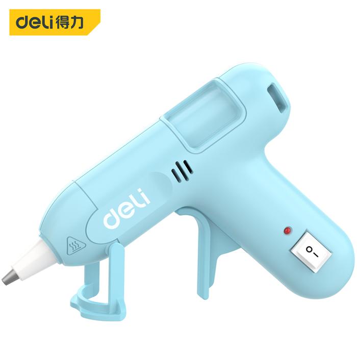Gambar Deli Hot Melt Glue Gun / Lem Tembak 20W 2 Warna 10 Lem DL39002X dari Deli Tools Official undefined Tokopedia