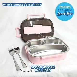 Gambar Freckles Premium Stainless Steel Lunch Box - Pink  dari Dcucigudang82 undefined Tokopedia