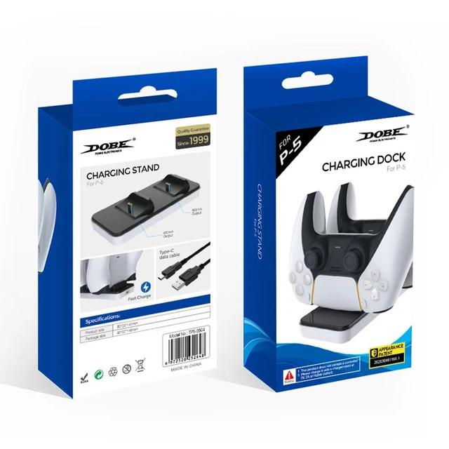 Gambar PS5 DOBE CHARGING DOCK CHARGING STATION PS5 DUAL - TP5-0591 dari Efata Games Solution undefined Tokopedia