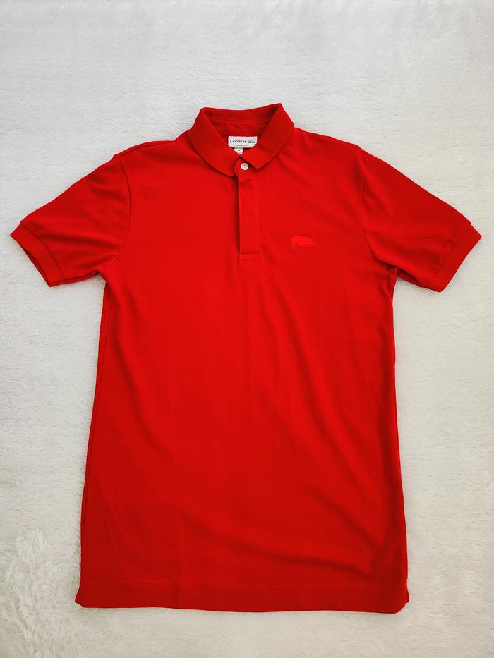 Gambar POLO SHIRT KAOS POLO BAJU POLO KERAH PRIA POLO CASUAL PREMIUM IMPORT - Merah, M dari Soccer Corner Shop undefined Tokopedia