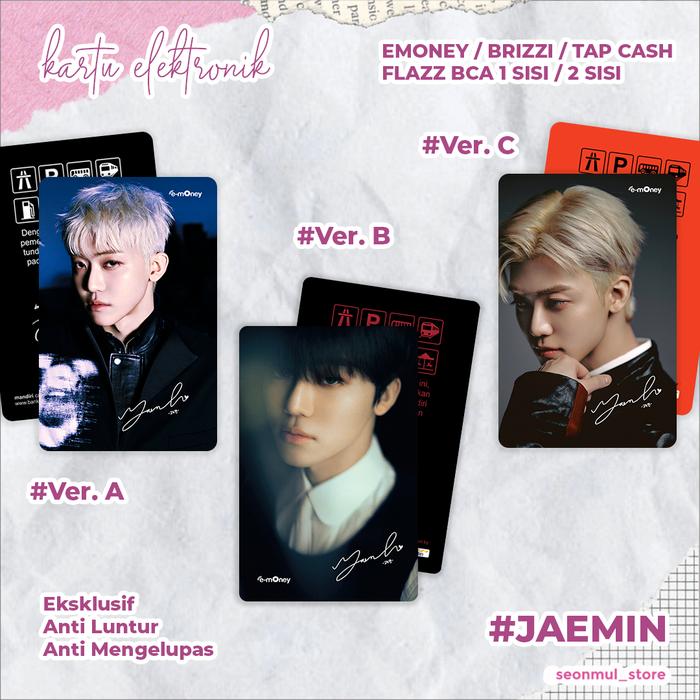 Gambar EMONEY NCT DREAM SMOOTHIE BRIZZI FLAZZ TAPCASH TAP CASH / DREAM () SCAPE - JAEMIN, FLAZZ dari Seonmul Store undefined Tokopedia