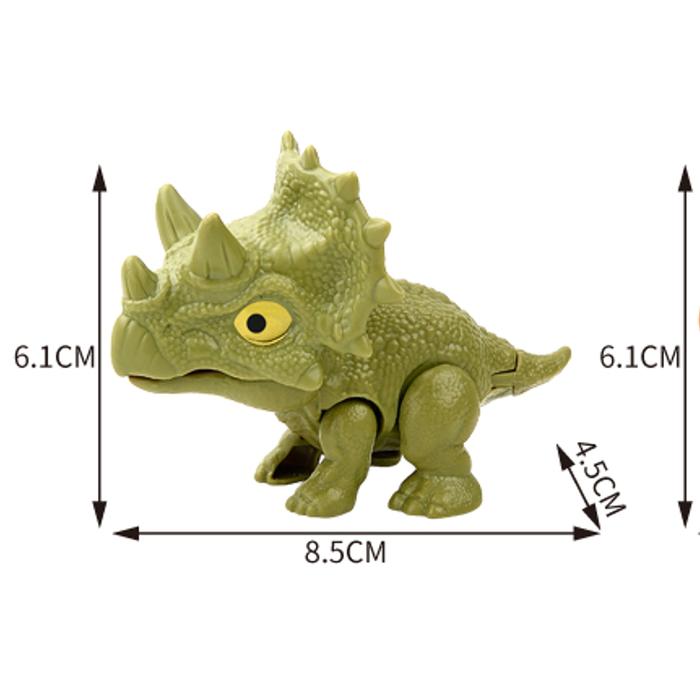 Gambar Mainan Figure Dinosaurus Anak Gigit Jari Dino Figur Biting Dinosaurs Mini T Rex Indominus Dino Dinosaur Mainan Anak Kado Murah - Triceratops-2 dari Loztoys undefined Tokopedia