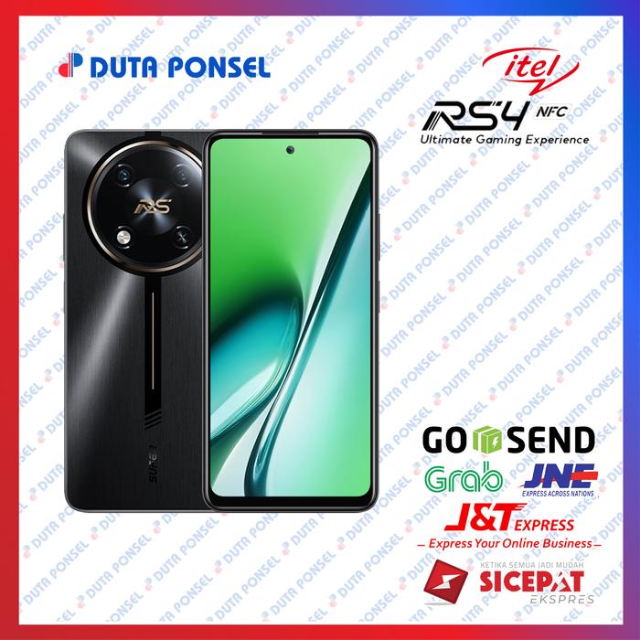 Gambar Itel RS4 NFC 12/256 GB Garansi Resmi - Lurex Black dari Duta Ponsel Pekanbaru_NEW undefined Tokopedia