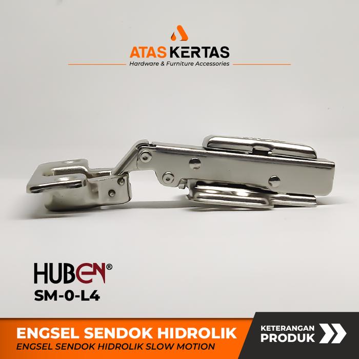 Gambar HUBEN engsel sendok slow motion engsel lemari kitchen set soft close slowmotion - LURUS dari Atas kertas undefined Tokopedia