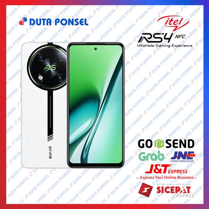 Gambar Itel RS4 NFC 12/256 GB Garansi Resmi - Silvery White dari Duta Ponsel Pekanbaru_NEW undefined Tokopedia