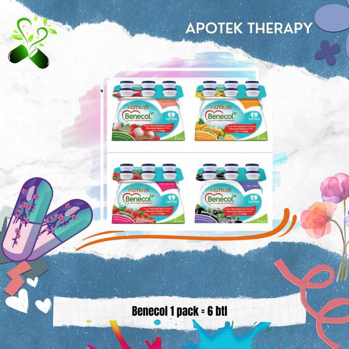 Gambar benecol nutrive kolesterol/ pack - blackcurrant dari apotek therapy undefined Tokopedia