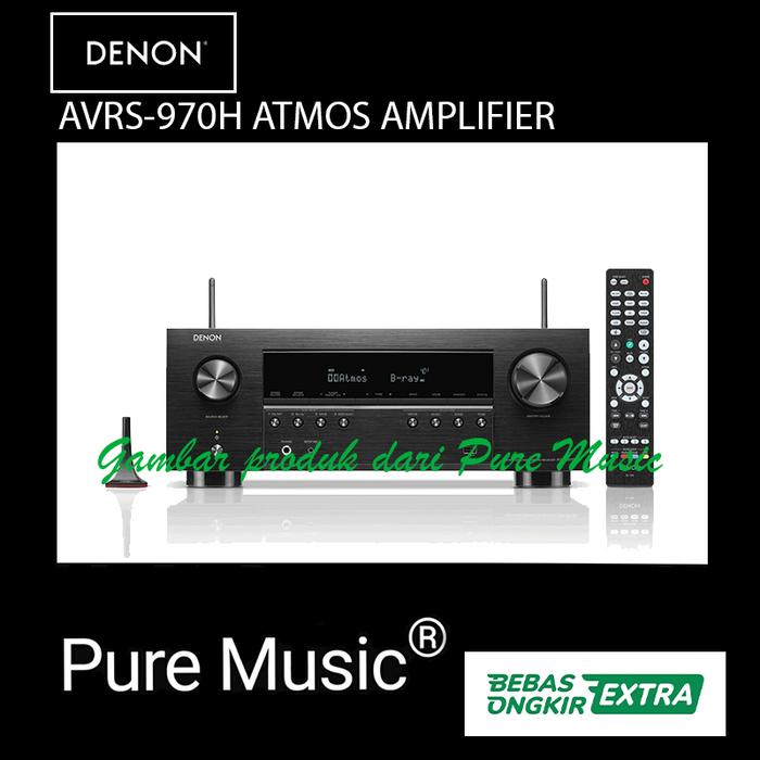 Gambar Amplifier Denon AVR S970H AVRS970H Atmos AV Receiver Home Theatre 7.2 Ch AVRS 970 H / 970H dari pure.music undefined Tokopedia