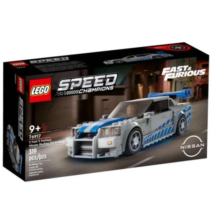 Gambar LEGO Speed Champions 76917 2 Fast 2 Furious Nissan Skyline GT-R R34 dari Takumi Star undefined Tokopedia