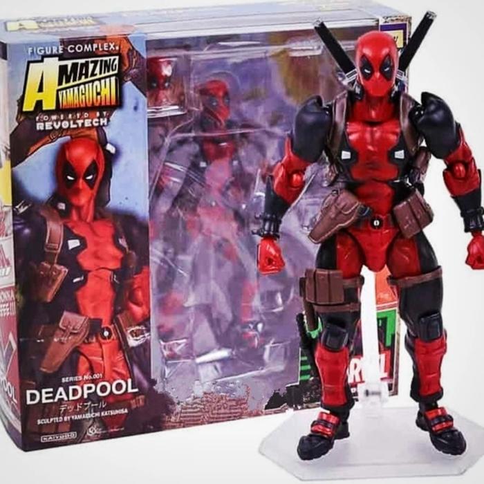 Gambar Action Figure Superhero DeadPool Shf Fig-ma Dead Pool Figure Artikulasi - RevoltechDeadpo dari Heroes Toys undefined Tokopedia