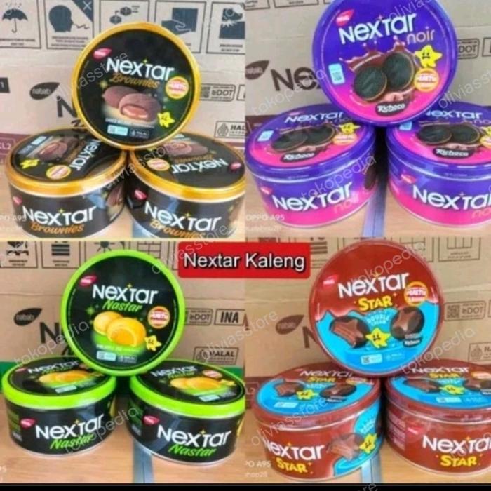 Gambar nextar kaleng nastar nextar promo dari tokokudiskon undefined Tokopedia