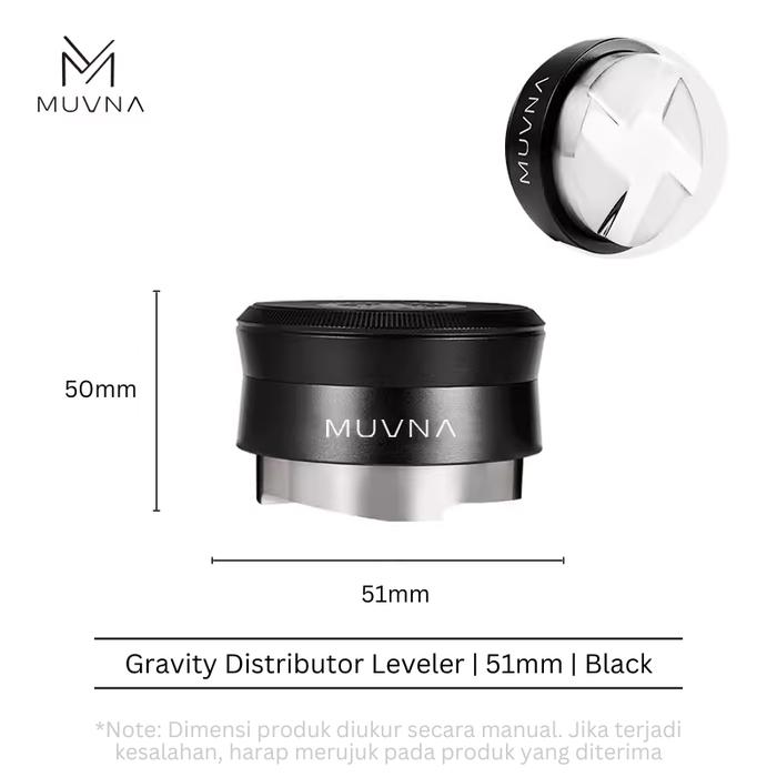 Gambar MUVNA Gravity Distribution Coffee Leveler Distributor Gravitasi WDT 58 - 51mm dari Muvna Indonesia Store Kota Tangerang Selatan Tokopedia