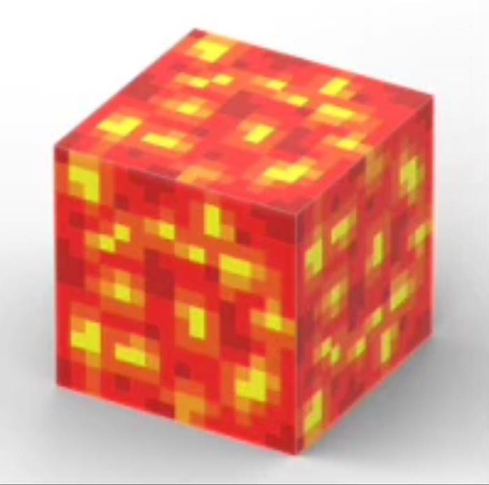 Gambar Minecraft magnetic block satuan / block magnet minecraft. (KATALOG 1) - Lava dari Pou Indo undefined Tokopedia