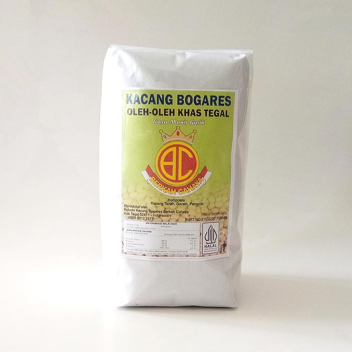 Gambar Kacang Bogares 500gr Oleh-oleh Khas Tegal - Manis Gurih dari Kacang Bogares Berkah Cahaya undefined Tokopedia