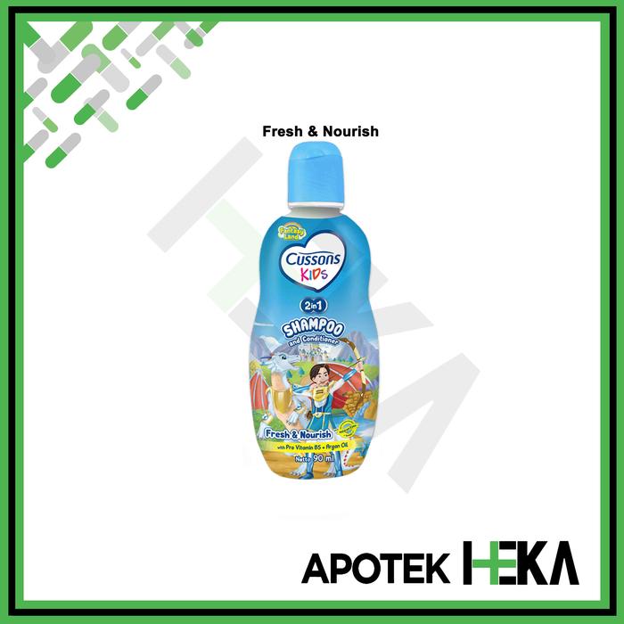 Jual Cussons Kids 2in1 Shampoo 90 ml Shampoo dan Conditioner