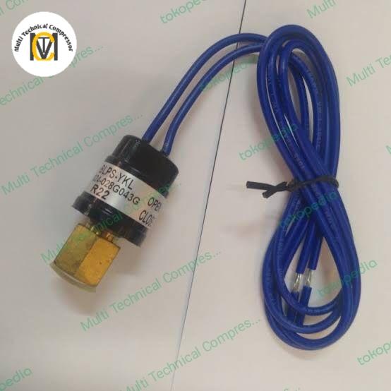 Jual LOW PRESSURE SWITCH R22/PRESSURE SWITCH LOW KABEL Jakarta Barat Multi Technical