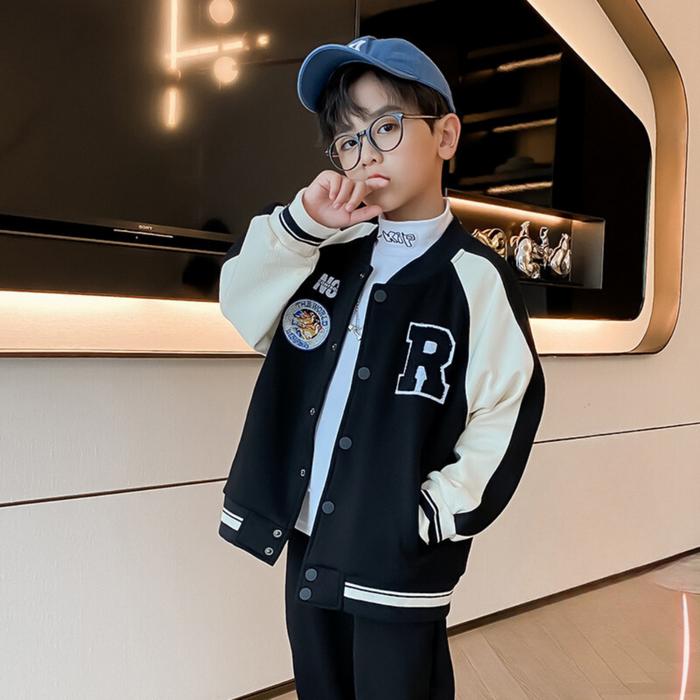 Gambar Jacket Baseball Anak Unisex Remaja Laki Perempuan Cewek Cowok Mix Kombinasi Warna Bahan Fleece Two Tone Dua Warna Umur Usia 1 2 3 4 5 6 7 8 9 10 11 12 13 14 15 17 18 Tahun Model Street Style Spesial Kado Ulang Tahun Gift Hadiah By Lucky Kids - Hitam, 02 (± 1 th) dari Barry El undefined Tokopedia