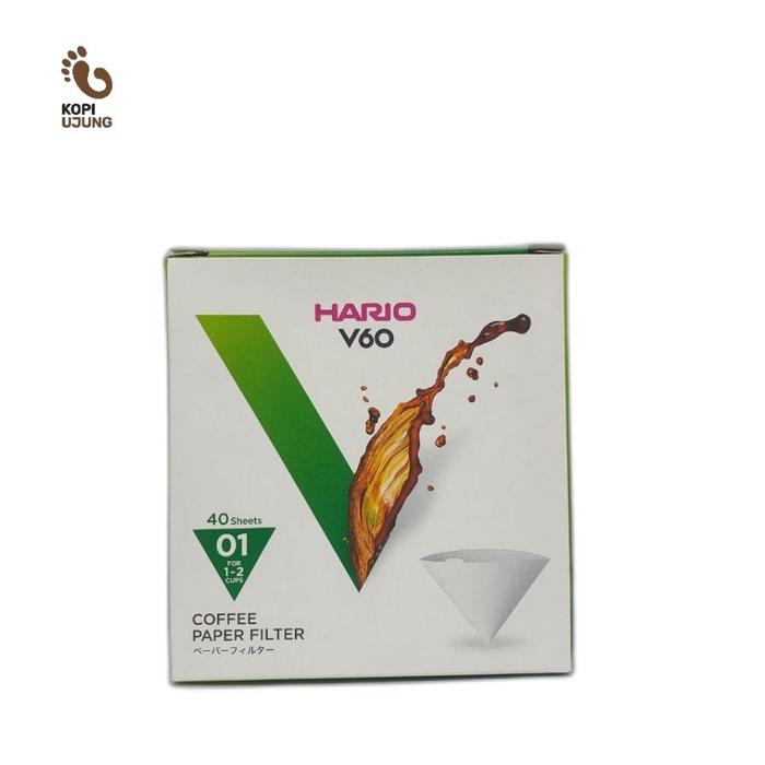 Gambar Hario V60 Coffee Paper Filter 01 - 01 dari Kopi Ujung undefined Tokopedia